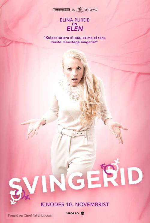 Svingerid - Estonian Movie Poster