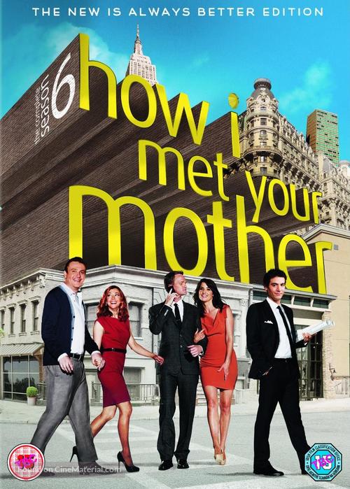 &quot;How I Met Your Mother&quot; - British DVD movie cover