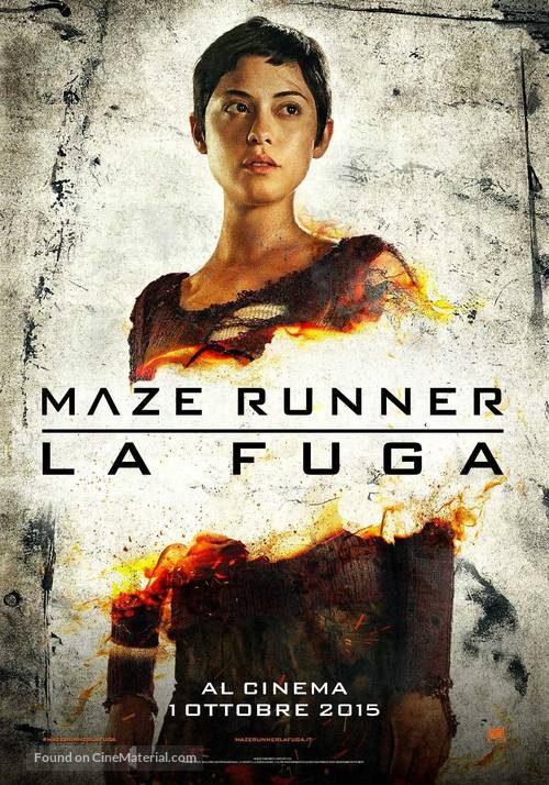 Maze Runner: The Scorch Trials - Italian Movie Poster