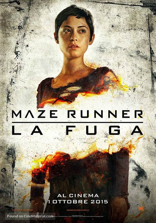 Maze Runner: The Scorch Trials - Italian Movie Poster