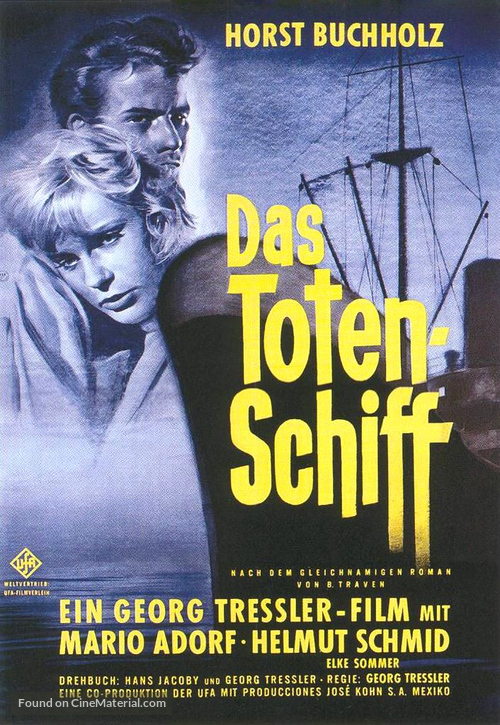 Das Totenschiff - German Movie Poster