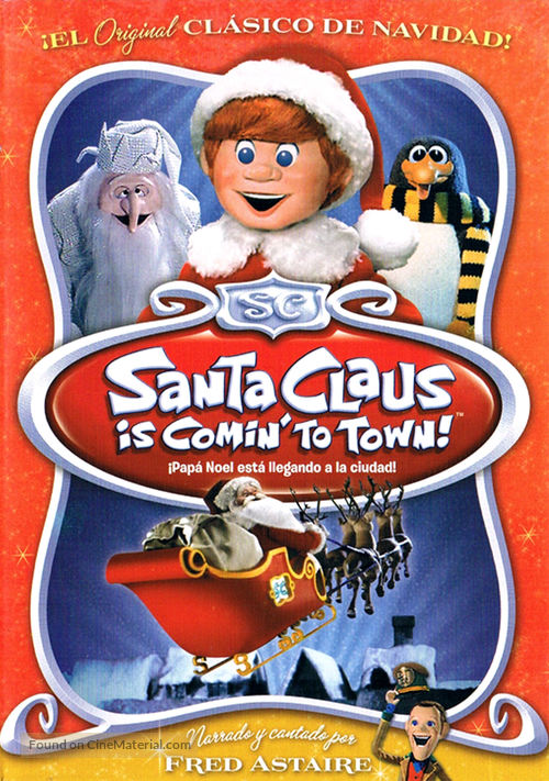 Santa Claus Is Comin&#039; to Town - Spanish DVD movie cover