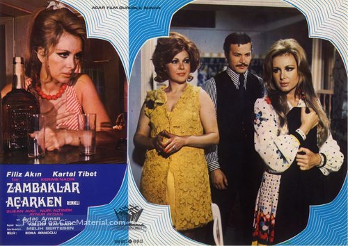 Zambaklar acarken - Turkish Movie Poster