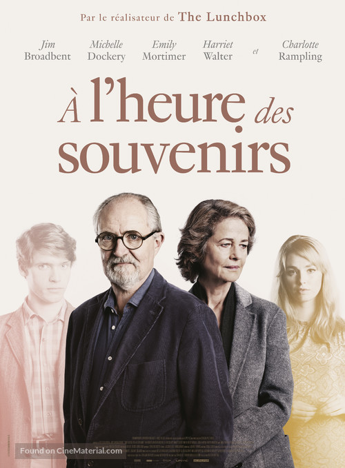 The Sense of an Ending - French Movie Poster