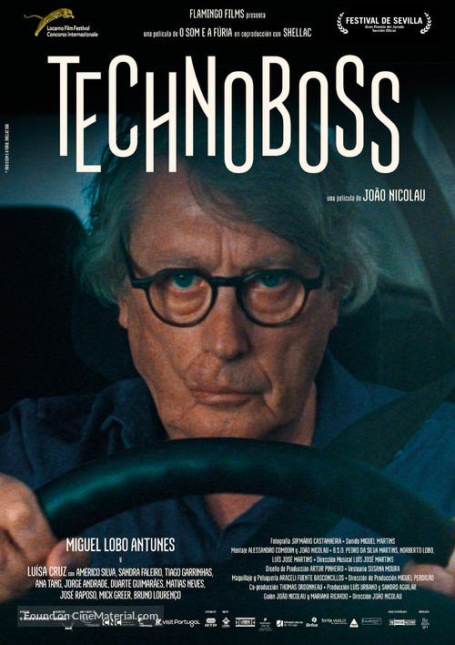 Technoboss - Spanish Movie Poster