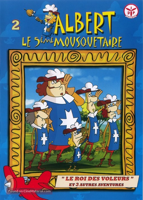 &quot;Albert le 5&egrave;me mousquetaire&quot; - French DVD movie cover