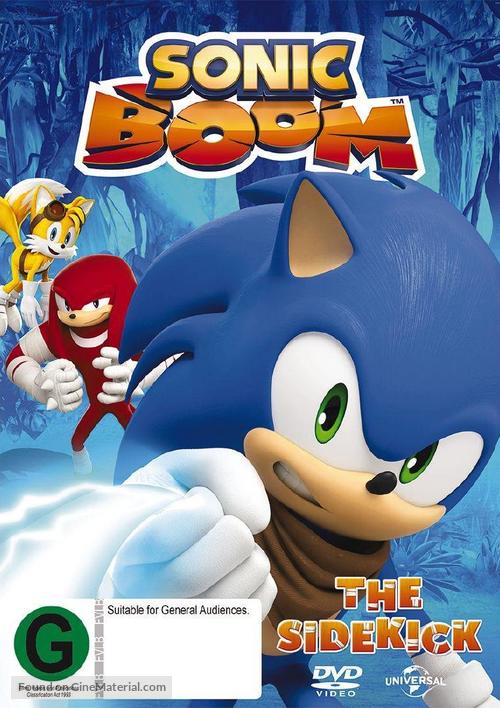 &quot;Sonic Boom&quot; - New Zealand DVD movie cover