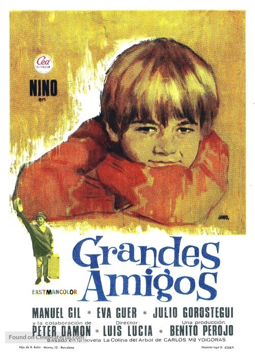 Grandes amigos - Spanish Movie Poster