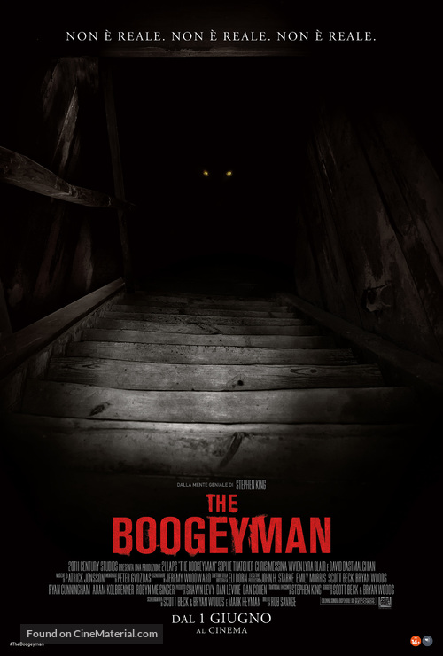 The Boogeyman - Italian Movie Poster