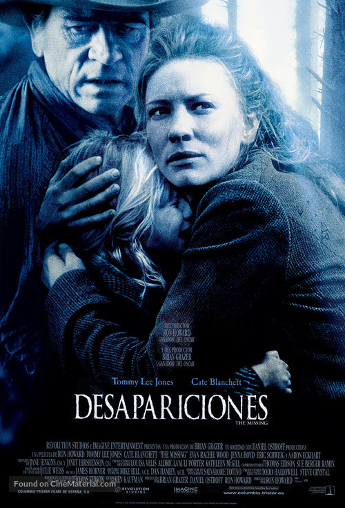 The Missing - Spanish Movie Poster