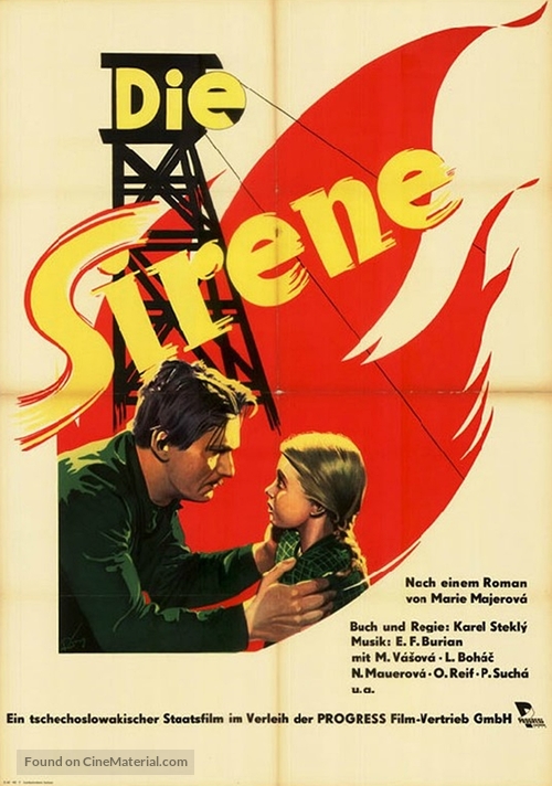 Sir&eacute;na - German Movie Poster