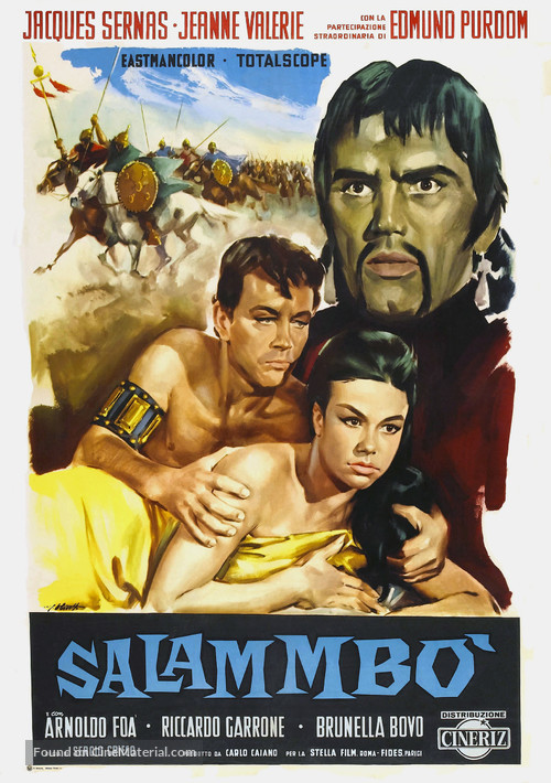 Salamb&ograve; - Italian Movie Poster