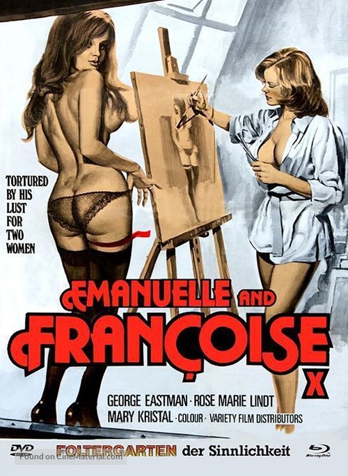 Emanuelle e Fran&ccedil;oise le sorelline - German Blu-Ray movie cover