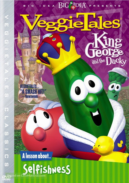 VeggieTales: King George and the Ducky - DVD movie cover