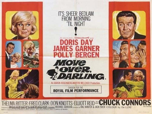 Move Over, Darling - British Movie Poster