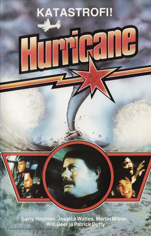 Hurricane - Finnish VHS movie cover