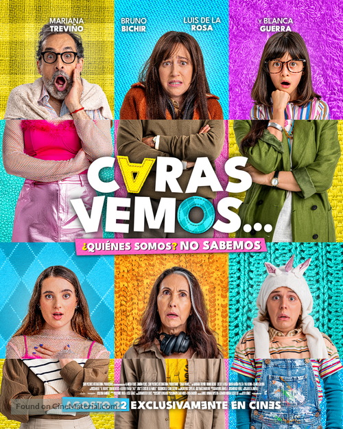 Caras Vemos - Mexican Movie Poster