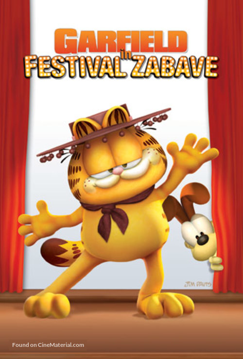 Garfield&#039;s Fun Fest - Slovenian Movie Poster