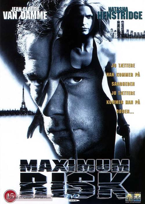 Maximum Risk - Danish DVD movie cover