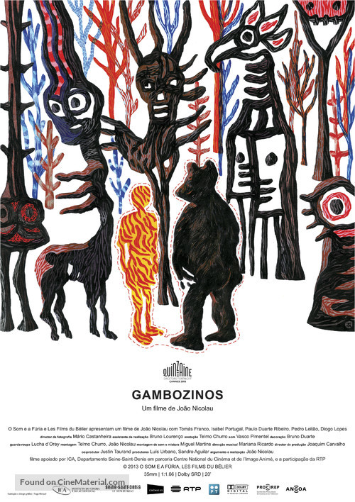 Gambozinos - Portuguese Movie Poster