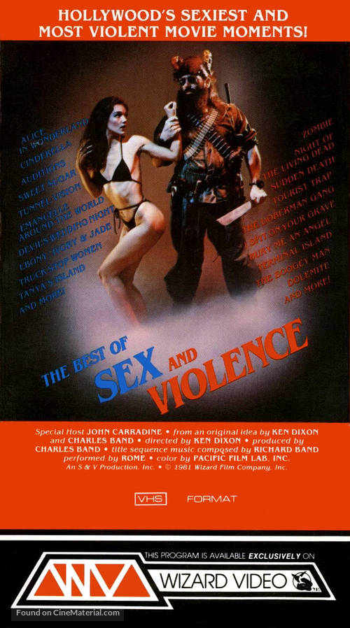 The Best of Sex and Violence - VHS movie cover