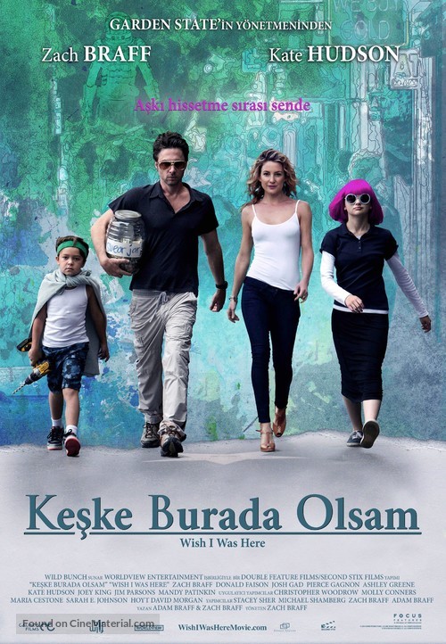 Wish I Was Here - Turkish Movie Poster