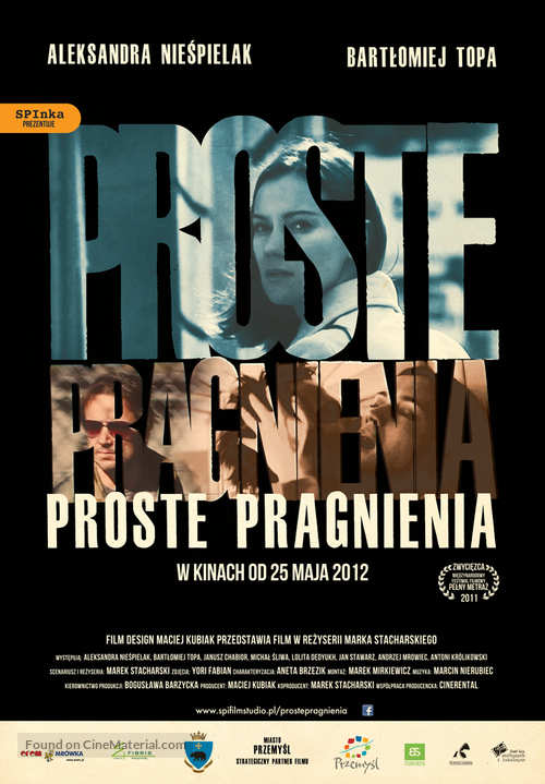 Proste pragnienia - Polish Movie Poster