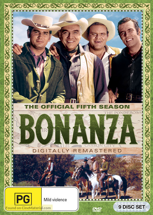 &quot;Bonanza&quot; - Australian DVD movie cover