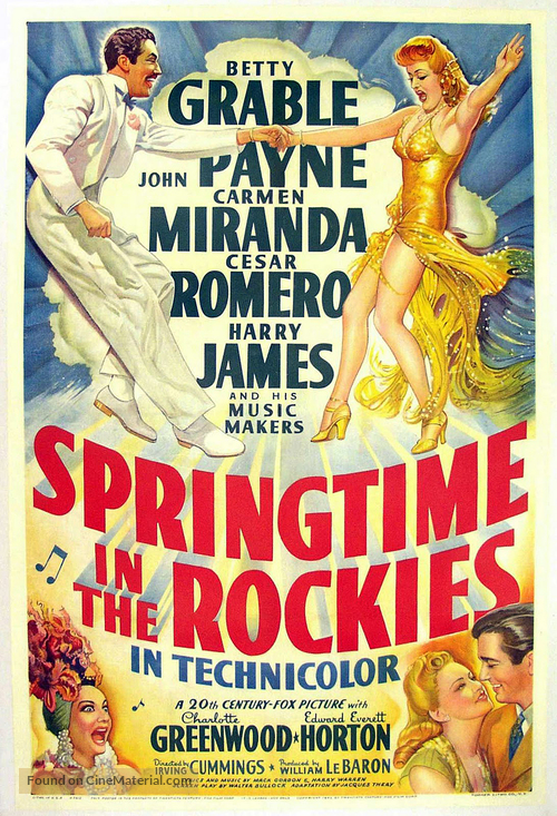 Springtime in the Rockies - Movie Poster