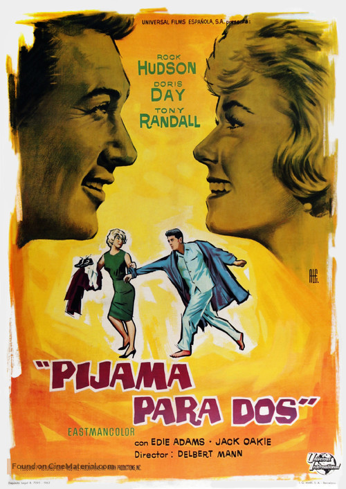 Lover Come Back - Spanish Movie Poster