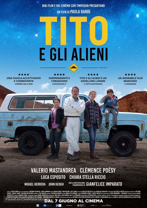 Tito e gli alieni - Italian Movie Poster