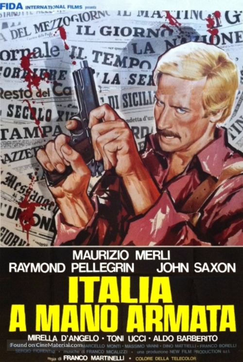 Italia a mano armata - Italian Movie Poster