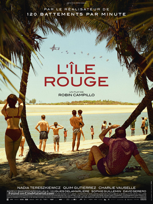 l&#039;&icirc;le rouge - French Movie Poster
