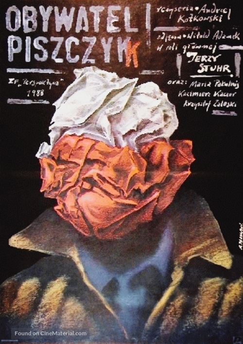 Obywatel Piszczyk - Polish Movie Poster