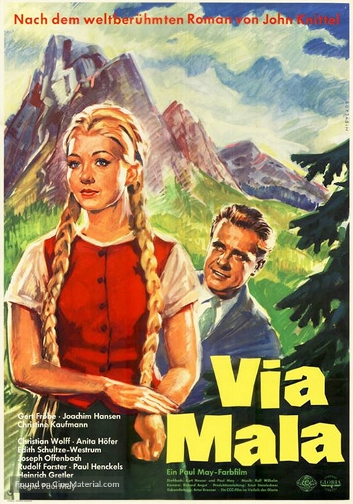 Via Mala - German Movie Poster