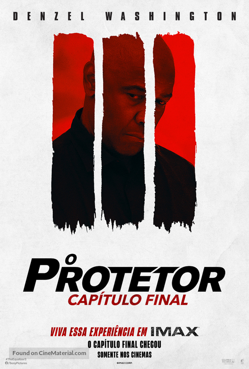 The Equalizer 3 - Brazilian Movie Poster