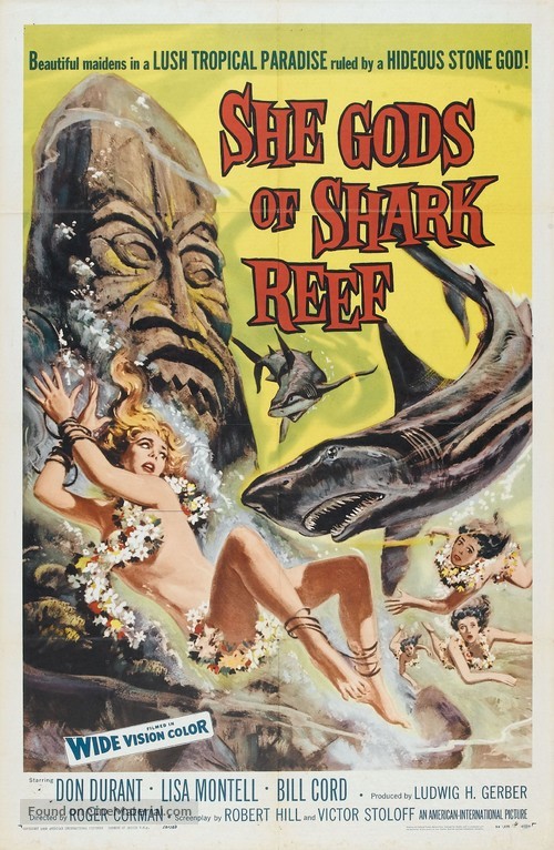 She Gods of Shark Reef - Movie Poster