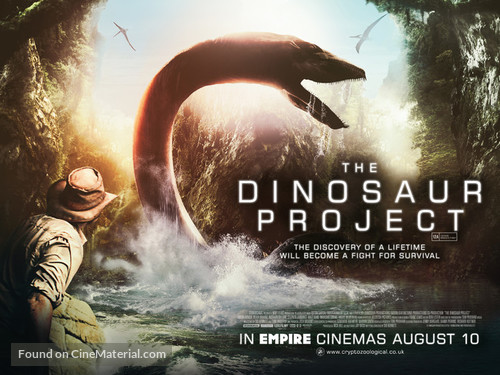 The Dinosaur Project - British Movie Poster