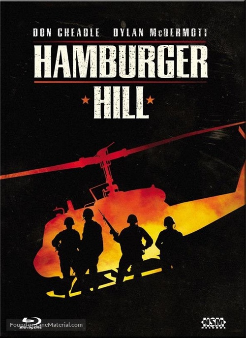 Hamburger Hill - Austrian Blu-Ray movie cover