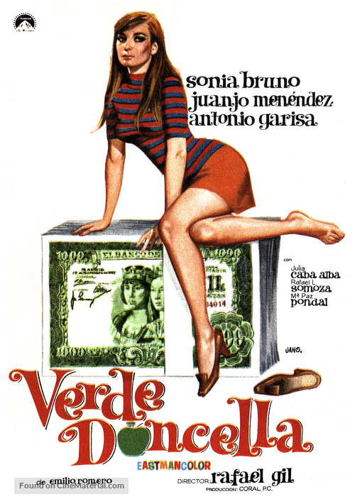 Verde doncella - Spanish Movie Poster