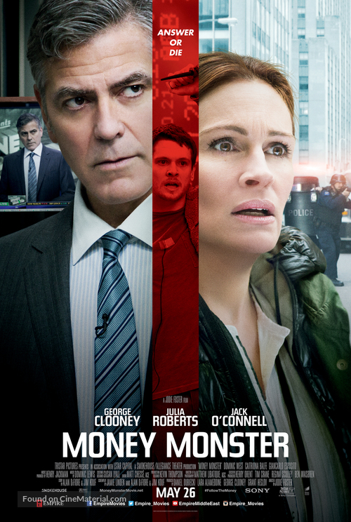 Money Monster - Lebanese Movie Poster