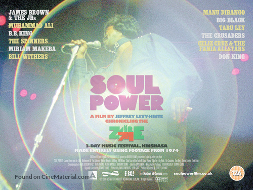 Soul Power - British Movie Poster
