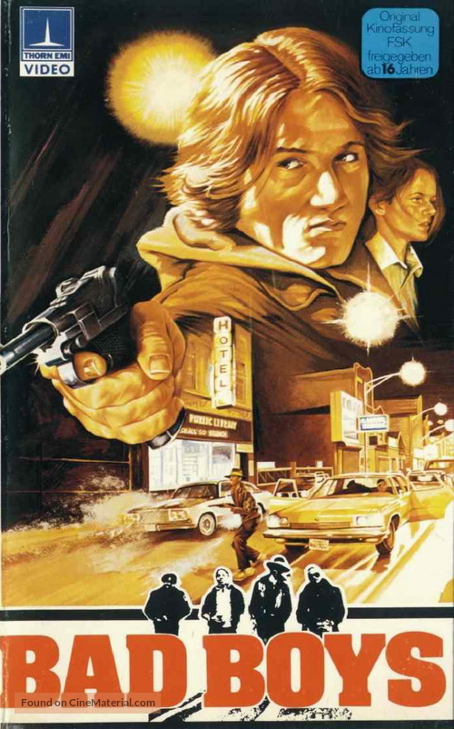 Bad Boys - German VHS movie cover