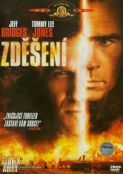 Blown Away - Czech DVD movie cover