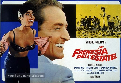 Frenesia dell&#039;estate - Italian Movie Poster