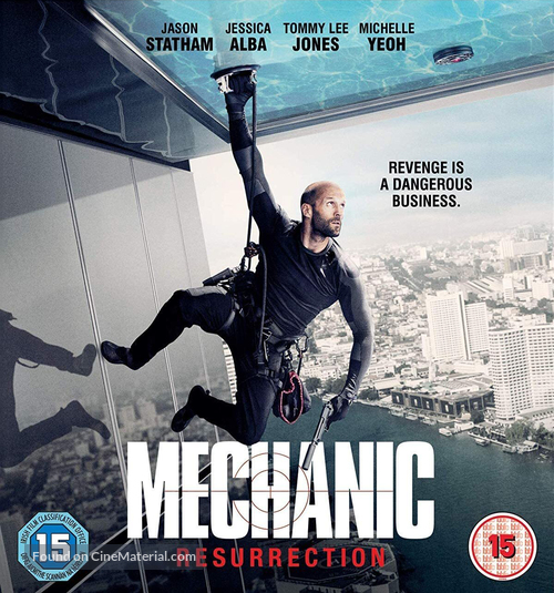 Mechanic: Resurrection - British Movie Cover