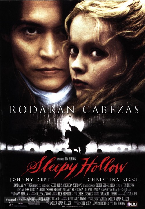 Sleepy Hollow - Spanish Movie Poster