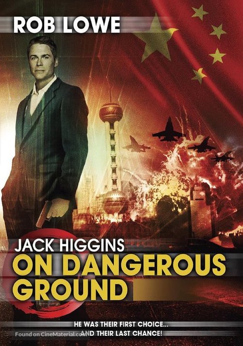 On Dangerous Ground - Dutch Movie Cover