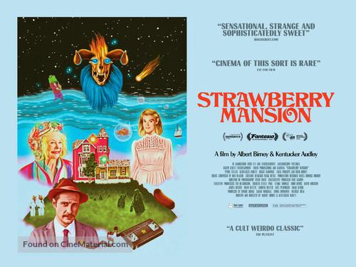 Strawberry Mansion - British Movie Poster