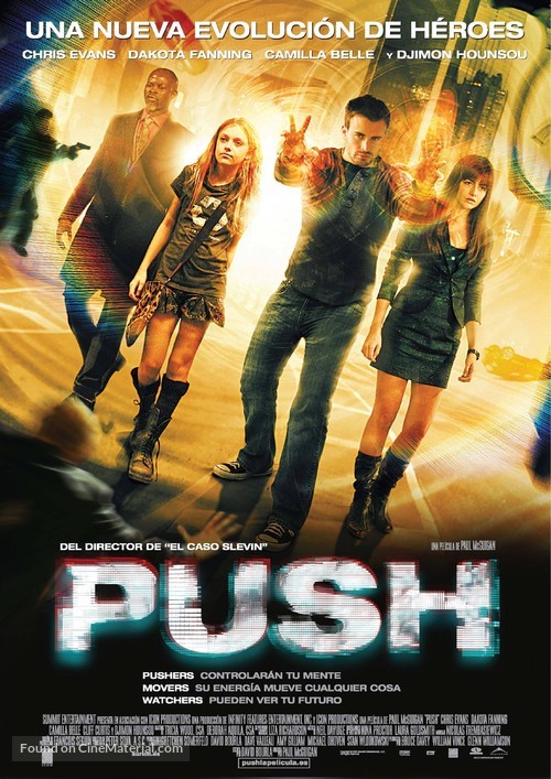 Push - Spanish Movie Poster